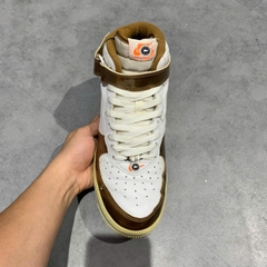 NIKE AIR FORCE 1 MID “ALE BROWN” DH5623-100 SIZE 42 ½ GIÀY 2HAND CHÍNH HÃNG PVN19968