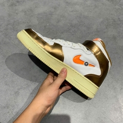 NIKE AIR FORCE 1 MID “ALE BROWN” DH5623-100 SIZE 42 ½ GIÀY 2HAND CHÍNH HÃNG PVN19968