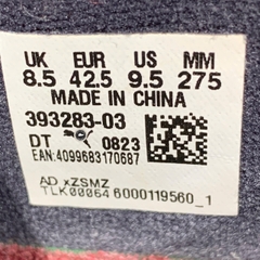 PUMA DOUBLECOURT PRM ‘WARM WHITE / NEW NAVY’ 393283-03 SIZE 42.5 GIÀY 2HAND CHÍNH HÃNG PVN19963