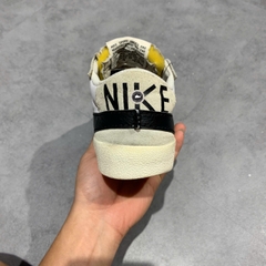 NIKE BLAZER LOW ’77 JUMBO ‘WHITE/BLACK/SAIL’ DN2158-101 SIZE 42.5 GIÀY 2HAND CHÍNH HÃNG PVN19985