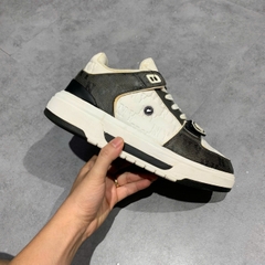 MLB CHUNKY LINER MID CLASSIC MONOGRAM NY YANKEES 3ASXCMM4N SIZE 42 GIÀY 2HAND CHÍNH HÃNG PVN19961