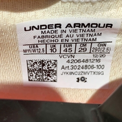 UNDER ARMOUR HOVR PHANTOM 2 SLIP – 3024806-100 SIZE 45 GIÀY 2HAND CHÍNH HÃNG PVN19991