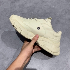 MLB BIG BALL CHUNKY A ‘LIGHT BEIGE’ 3ASHC101N SIZE 44 GIÀY 2HAND CHÍNH HÃNG PVN19955