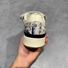 ADIDAS FORUM LOW ‘BLACK WHITE’ IG2998 SIZE 44 GIÀY 2HAND CHÍNH HÃNG PVN20001