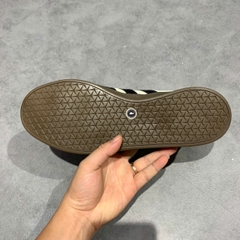 ADIDAS VL COURT 2.0 'CREAM WHITE / CORE BLACK / GUM' JI0497 SIZE 43 1/3 GIÀY 2HAND CHÍNH HÃNG PVN20056