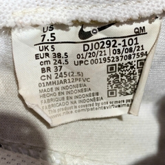 NIKE BLAZER LOW PLATFORM WHITE/BLACK DJ0292-101 SIZE 38.5 GIÀY 2HAND CHÍNH HÃNG PVN20212