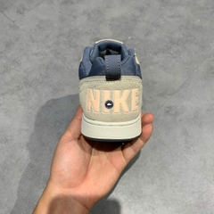NIKE COURT BOROUGH LOW PREMIUM 'ARMORY BLUE' 861533-400 SIZE 40 GIÀY 2HAND CHÍNH HÃNG PVN20050