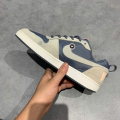 NIKE COURT BOROUGH LOW PREMIUM 'ARMORY BLUE' 861533-400 SIZE 40 GIÀY 2HAND CHÍNH HÃNG PVN20050