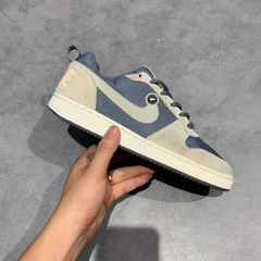 NIKE COURT BOROUGH LOW PREMIUM 'ARMORY BLUE' 861533-400 SIZE 40 GIÀY 2HAND CHÍNH HÃNG PVN20050