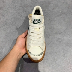 NIKE BLAZER LOW '77 JUMBO WNTR SAIL PRO GREEN GUM DR9865-101 SIZE 40 GIÀY 2HAND CHÍNH HÃNG PVN20015