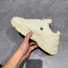 MLB BIGBALL CHUNKY “GUM BEIGE / WHITE” 3ASHC101N SIZE 40.5 GIÀY 2HAND CHÍNH HÃNG PVN19960