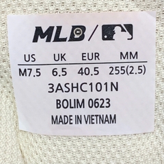 MLB BIGBALL CHUNKY “GUM BEIGE / WHITE” 3ASHC101N SIZE 40.5 GIÀY 2HAND CHÍNH HÃNG PVN19960