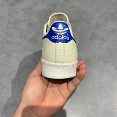 ADIDAS SUPERSTAR 82 “WHITE / BLUE BIRD / OFF WHITE” HQ6750 SIZE 40 2/3 GIÀY 2HAND CHÍNH HÃNG PVN20048