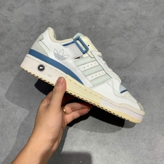 ADIDAS FORUM EXHIBIT LOW “WHITE / SKY TINT / CREAM WHITE” GW6348 SIZE 40 2/3 GIÀY 2HAND CHÍNH HÃNG PVN20093