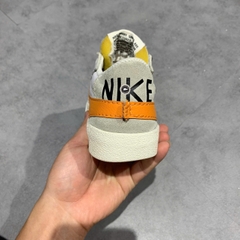 NIKE BLAZER LOW ’77 JUMBO “WHITE / ALPHA ORANGE” DN2158-100 SIZE 41 GIÀY 2HAND CHÍNH HÃNG PVN19589