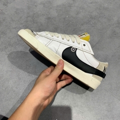 NIKE BLAZER LOW ’77 JUMBO “WHITE BLACK SAIL” DN2158-101 SIZE 41 GIÀY 2HAND CHÍNH HÃNG PVN20103