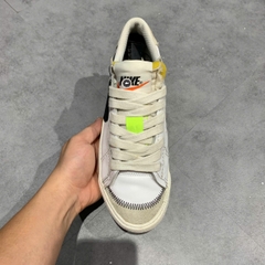 NIKE BLAZER LOW ’77 JUMBO “WHITE BLACK SAIL” DN2158-101 SIZE 41 GIÀY 2HAND CHÍNH HÃNG PVN20103