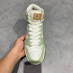 NIKE DUNK HIGH SE “INSPECTED BY SWOOSH HONEYDEW” DQ7680-300 SIZE 41 GIÀY 2HAND CHÍNH HÃNG PVN20113