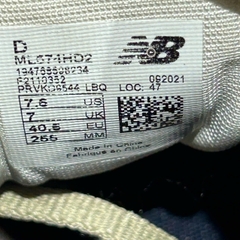 NEW BALANCE 574 ‘DARK MUSHROOM’ ML574?? SIZE 40.5 GIÀY 2HAND CHÍNH HÃNG PVN20340