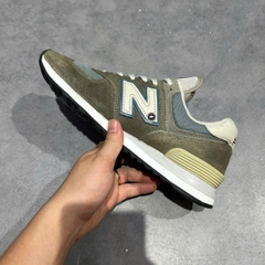 NEW BALANCE 574 ‘GREY SKY BLUE’ ML574BA2 SIZE 41.5 GIÀY 2HAND CHÍNH HÃNG PVN20366