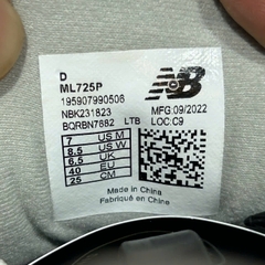 NEW BALANCE 725 ‘GREY’ ML725P SIZE 40 GIÀY 2HAND CHÍNH HÃNG PVN20361