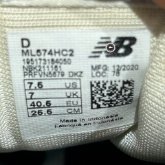 NEW BALANCE 574 ‘RAINBOW PACK NATURAL INDIGO’ ML574HC2 SIZE 40.5 GIÀY 2HAND CHÍNH HÃNG PVN20319