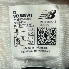 NEW BALANCE 608 ‘WHITE NAVY’ WX608WT SIZE 40.5 GIÀY 2HAND CHÍNH HÃNG PVN20374