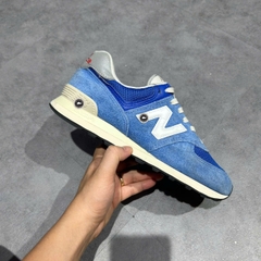 NEW BALANCE 574 ‘BLUE WHITE’ U574WL2 SIZE 42.5 GIÀY 2HAND CHÍNH HÃNG PVN20353