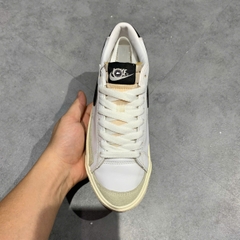 NIKE BLAZER LOW '77 NỮ WHITE/BLACK DC4769 102 SIZE 37.5 GIÀY 2HAND CHÍNH HÃNG PVN20911