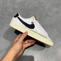 NIKE BLAZER LOW '77 NỮ WHITE/BLACK DC4769 102 SIZE 37.5 GIÀY 2HAND CHÍNH HÃNG PVN20911