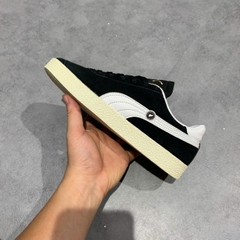 PUMA CLUB 'BLACK WHITE' 381111 02 SIZE 36 GIÀY 2HAND CHÍNH HÃNG PVN20905