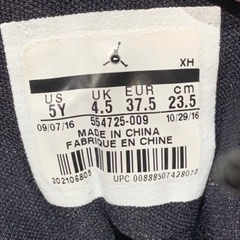 NIKE AIR JORDAN 1 MID 'BLACK GYM RED' 554725-009 SIZE 37.5 GIÀY 2HAND CHÍNH HÃNG PVN20725