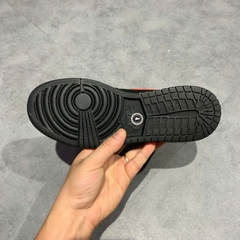 NIKE AIR JORDAN 1 MID 'BLACK GYM RED' 554725-009 SIZE 37.5 GIÀY 2HAND CHÍNH HÃNG PVN20725