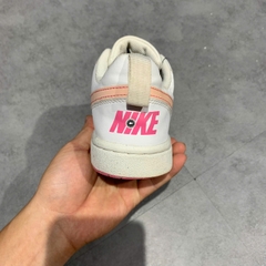 NIKE COURT BOROUGH LOW RECRAFT 'WHITE PINKSICLE' DV5456 111 SIZE 37.5 GIÀY 2HAND CHÍNH HÃNG PVN20935