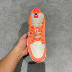 AIR JORDAN 1 LOW UTILITY GS 'CRIMSON PULSE' DJ0530-801 SIZE 38 GIÀY 2HAND CHÍNH HÃNG PVN20726