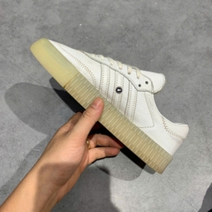 ADIDAS WMNS SAMBAROSE 'FOOTWEAR WHITE' D96702 SIZE 38 GIÀY 2HAND CHÍNH HÃNG PVN20823