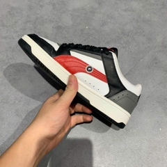 PUMA REBOUND JOY LOW 'WHITE URBAN RED' 380747-06 SIZE 38 GIÀY 2HAND CHÍNH HÃNG PVN20951