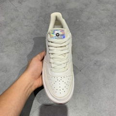 NIKE WMNS COURT VISION LOW 'WHITE' CW5596 100 SIZE 38.5 GIÀY 2HAND CHÍNH HÃNG PVN20745