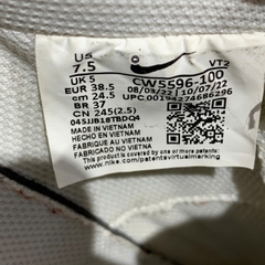 NIKE WMNS COURT VISION LOW 'WHITE' CW5596 100 SIZE 38.5 GIÀY 2HAND CHÍNH HÃNG PVN20745