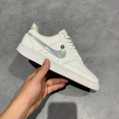 NIKE WMNS COURT VISION LOW 'WHITE' CW5596 100 SIZE 38.5 GIÀY 2HAND CHÍNH HÃNG PVN20745