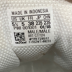 ADIDAS SUPERSTAR CLOUD WHITE CORE BLACK C77124 SIZE 38 GIÀY 2HAND CHÍNH HÃNG PVN20967