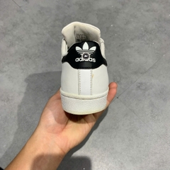 ADIDAS SUPERSTAR CLOUD WHITE CORE BLACK C77124 SIZE 38 GIÀY 2HAND CHÍNH HÃNG PVN20967