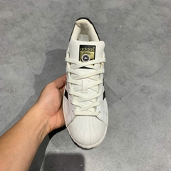 ADIDAS SUPERSTAR CLOUD WHITE CORE BLACK C77124 SIZE 38 GIÀY 2HAND CHÍNH HÃNG PVN20967