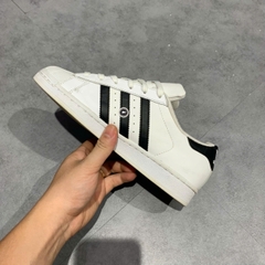 ADIDAS SUPERSTAR CLOUD WHITE CORE BLACK C77124 SIZE 38 GIÀY 2HAND CHÍNH HÃNG PVN20967