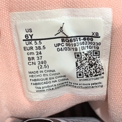 NIKE AIR JORDAN 1 MID SE (GS) 'CORAL STARDUST' BQ6931 600 SIZE 38.5 GIÀY 2HAND CHÍNH HÃNG PVN20736