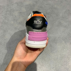 NIKE WMNS AIR FORCE 1 SHADOW 'METALLIC SILVER' CW6030 001 SIZE 36.5 GIÀY 2HAND CHÍNH HÃNG PVN20792