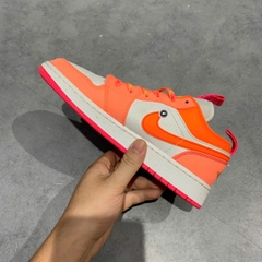 AIR JORDAN 1 LOW UTILITY GS 'CRIMSON PULSE' DJ0530 801 SIZE 37.5 GIÀY 2HAND CHÍNH HÃNG PVN20798