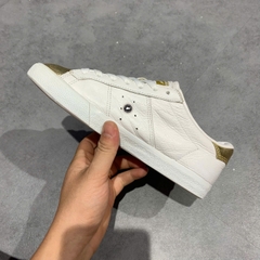 ONITSUKA TIGER LAWNSHIP SNEAKERS 'WHITE GOLD' D518K-0194 SIZE 37 GIÀY 2HAND CHÍNH HÃNG PVN20962