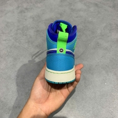 AIR JORDAN 1 MID SE GS 'SPRITE' DA8010-400 SIZE 36 GIÀY 2HAND CHÍNH HÃNG PVN20738