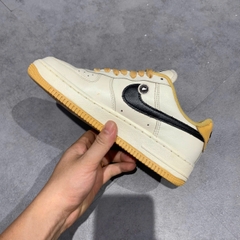 NIKE AIR FORCE 1 '07 LV8 'SAIL TAN BLACK' FD9063 101 SIZE 36.5 GIÀY 2HAND CHÍNH HÃNG PVN20800